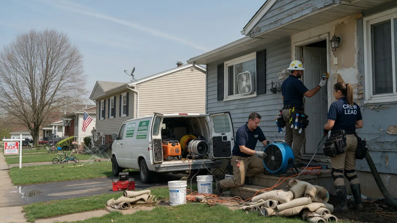 Flood Cleanup in Bergland, MI near me